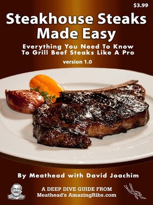 cover image of Steakhouse Steaks Made Easy